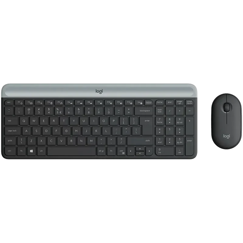 LOGITECH MK470 Slim Wireless Combo - GRAPHITE - US INT'L - 1