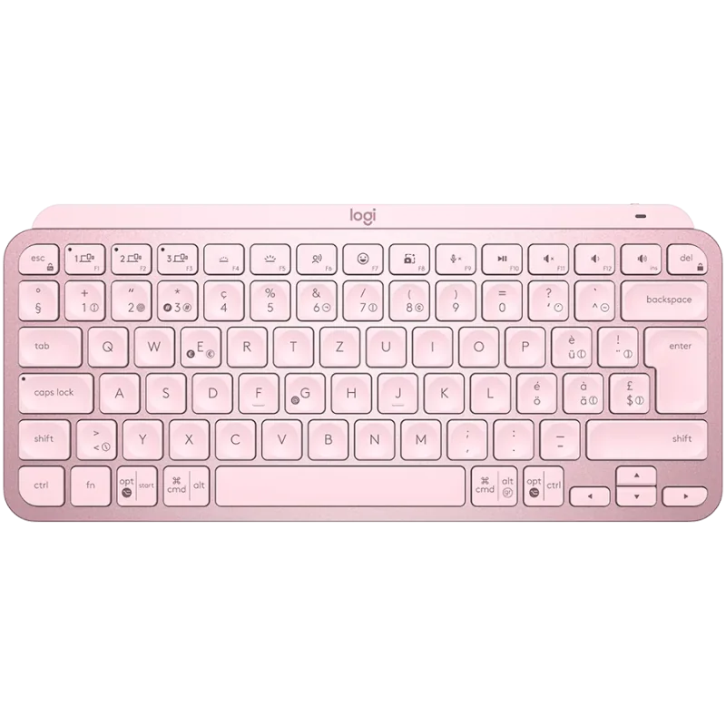 LOGITECH MX Keys Mini Bluetooth Illuminated Keyboard - ROSE - US INT'L - 1