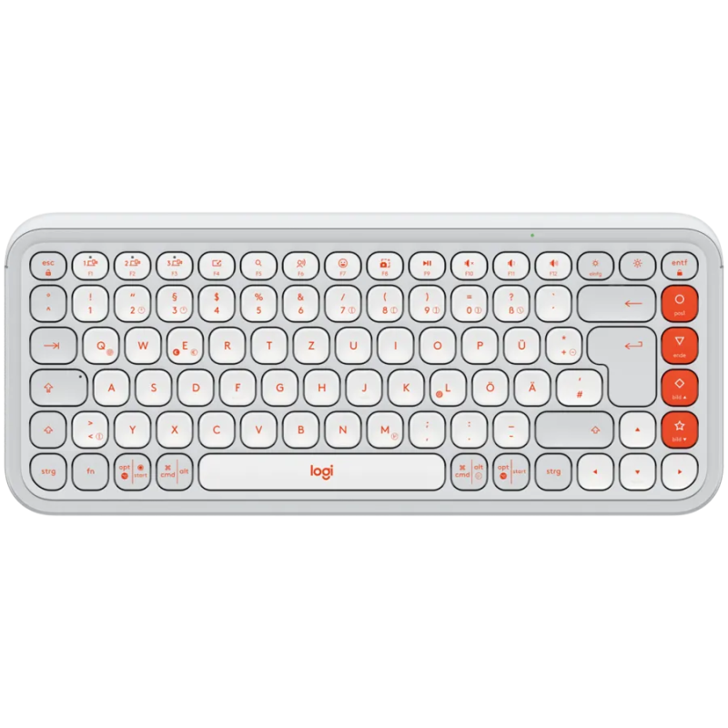 LOGITECH POP ICON KEYS - OFF WHITE - US INT'L - BT - INTNL-973 - 1