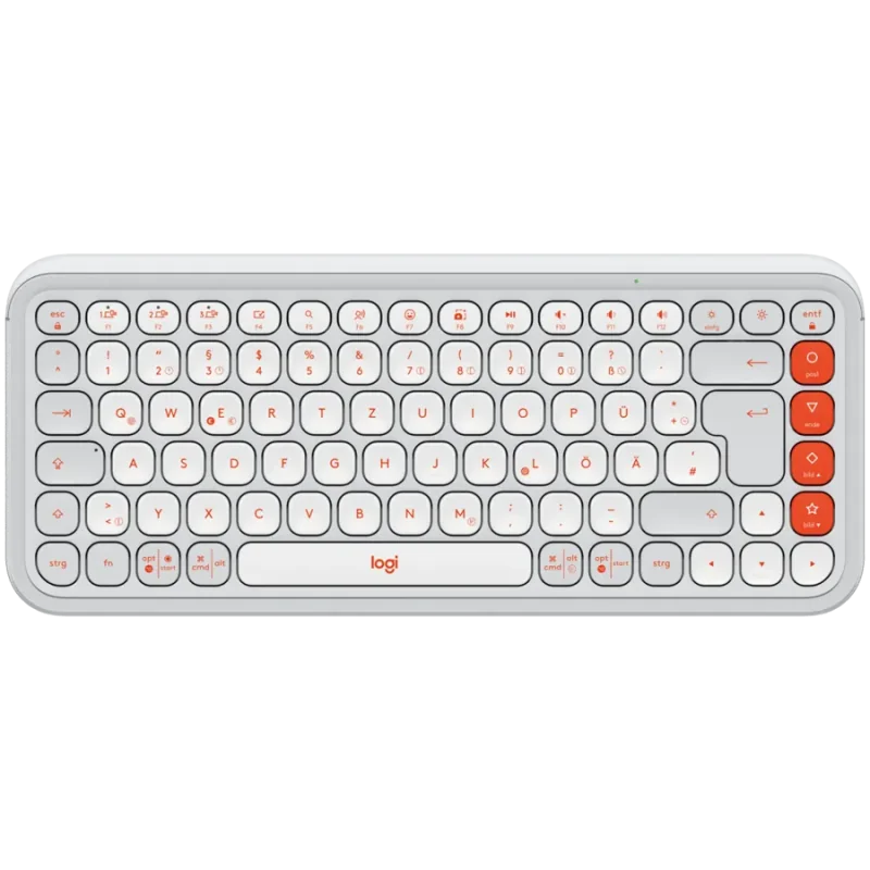 LOGITECH POP ICON KEYS - OFF WHITE - US INT'L - BT - INTNL-973 - 1