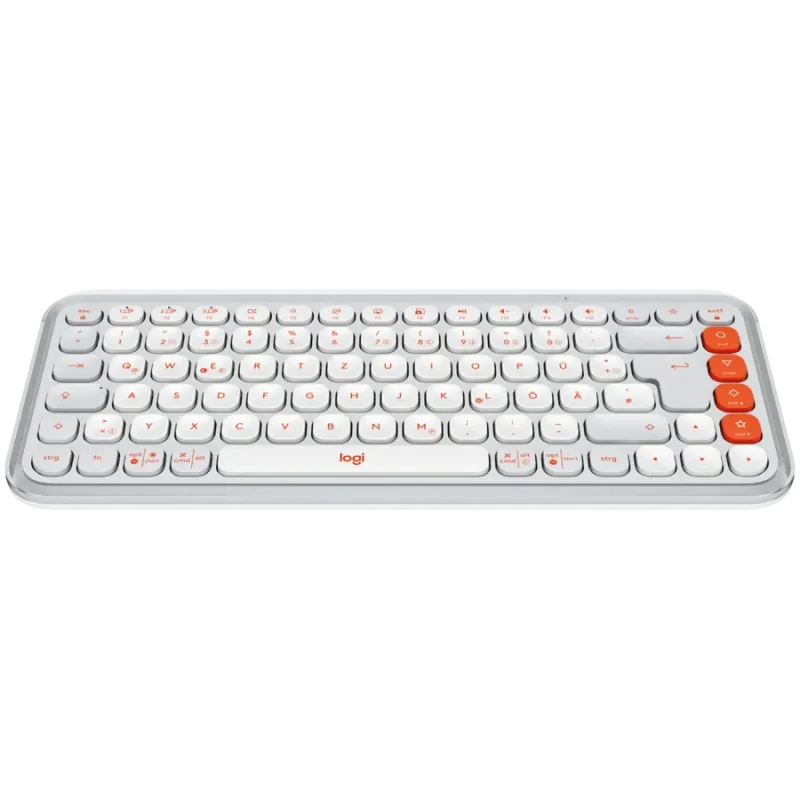 LOGITECH POP ICON KEYS - OFF WHITE - US INT'L - BT - INTNL-973 - 1