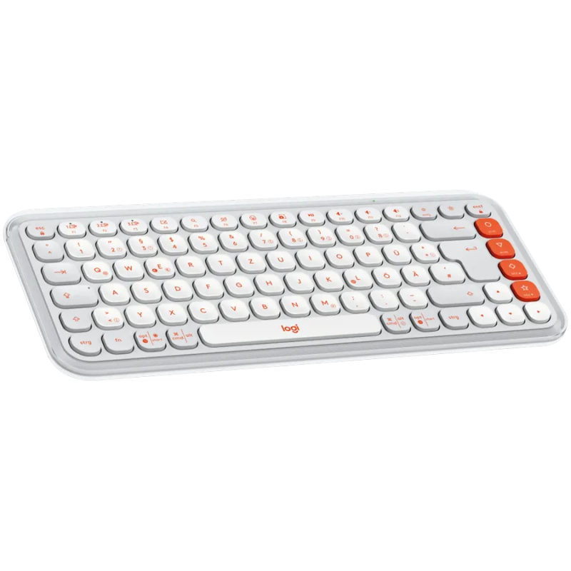 LOGITECH POP ICON KEYS - OFF WHITE - US INT'L - BT - INTNL-973 - 1