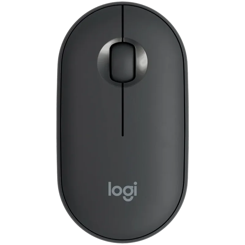 LOGITECH M350S Pebble 2 Bluetooth Mouse - TONAL GRAPHITE - 1