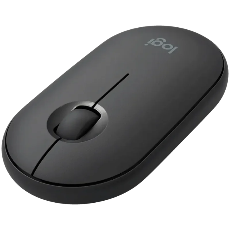 LOGITECH M350S Pebble 2 Bluetooth Mouse - TONAL GRAPHITE - 1