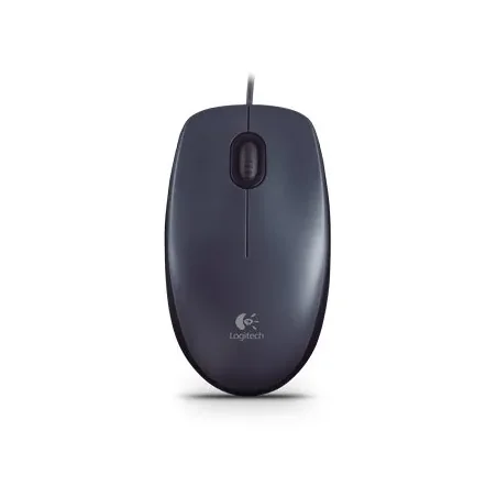 LOGITECH M90 Corded Mouse - GREY - USB - EWR2 - 1