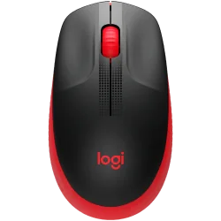 LOGITECH M190 Wireless Mouse - RED - 1