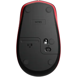 LOGITECH M190 Wireless Mouse - RED - 5