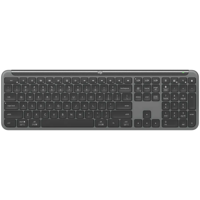 LOGITECH SIGNATURE SLIM WIRELESS KEYBOARD K950 - GRAPHITE - US INT'L - 2.4GHZ/BT - INTNL-973 - 1