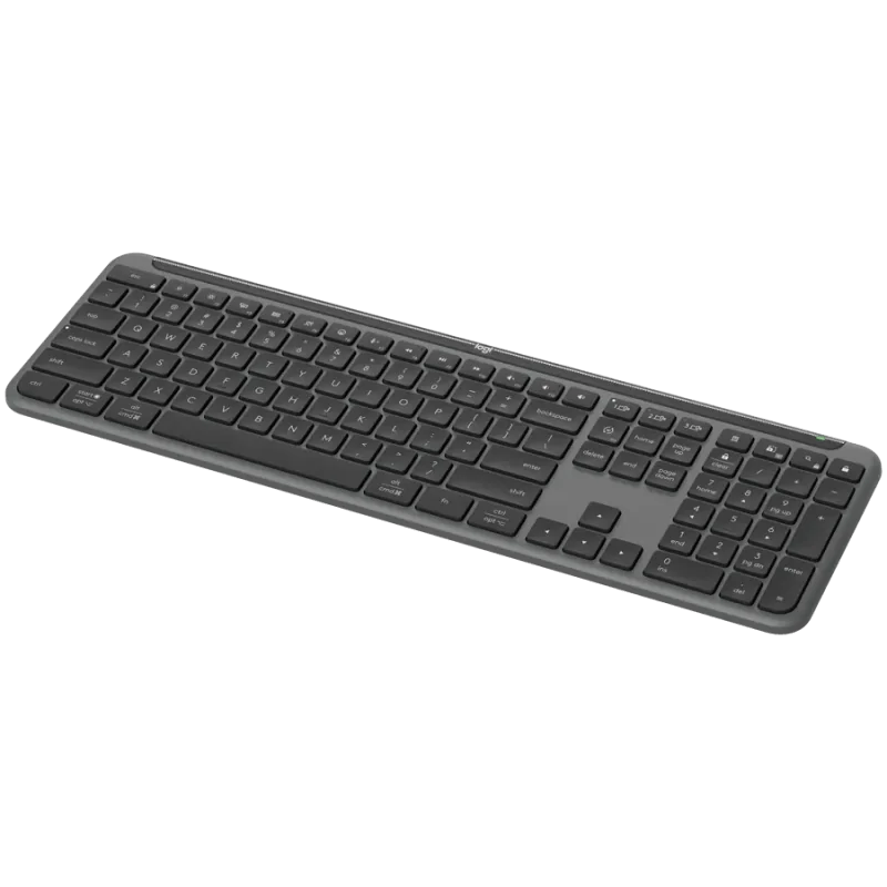 LOGITECH SIGNATURE SLIM WIRELESS KEYBOARD K950 - GRAPHITE - US INT'L - 2.4GHZ/BT - INTNL-973 - 1