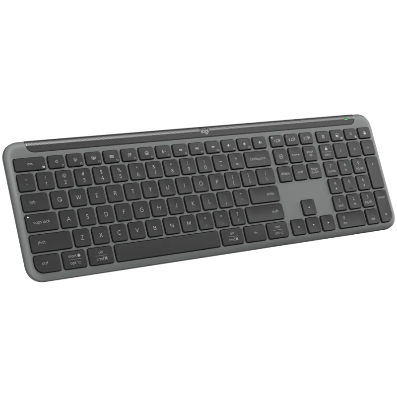 LOGITECH SIGNATURE SLIM WIRELESS KEYBOARD K950 - GRAPHITE - US INT'L - 2.4GHZ/BT - INTNL-973 - 1