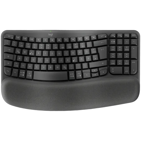 LOGITECH Wave Bluetooth ergonomic keyboard - GRAPHITE - US INT'L - B2B - 1