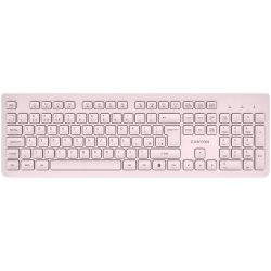 CANYON keyboard HKB-W01 UK/US AAA Wireless Beige - 1