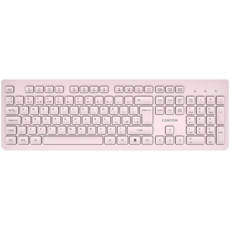 CANYON keyboard HKB-W01 UK/US AAA Wireless Beige - 1