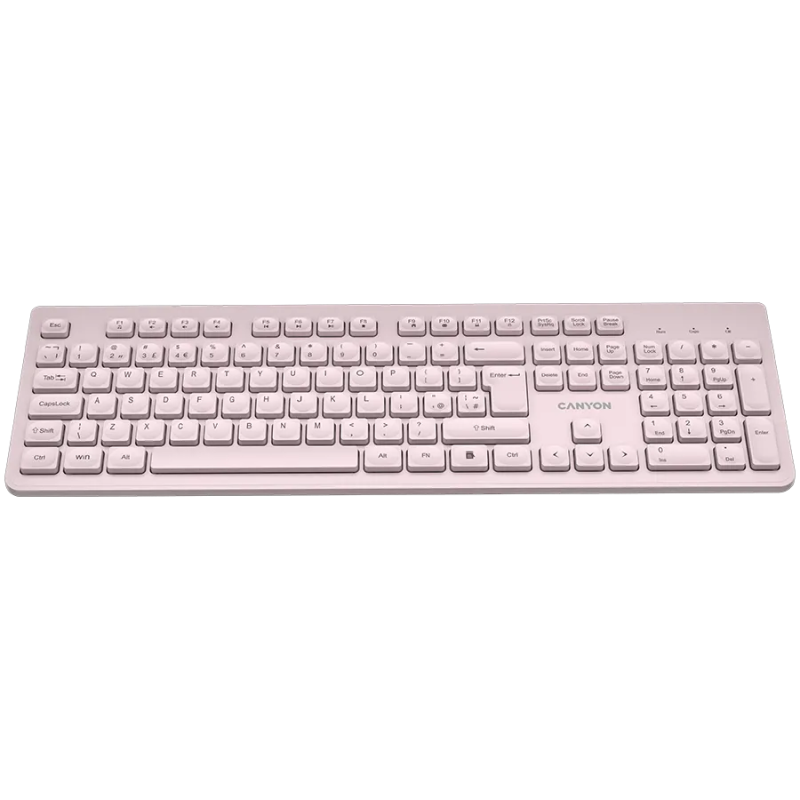 CANYON keyboard HKB-W01 UK/US AAA Wireless Beige - 1
