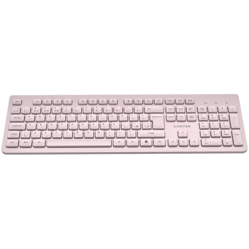CANYON keyboard HKB-W01 UK/US AAA Wireless Beige - 1