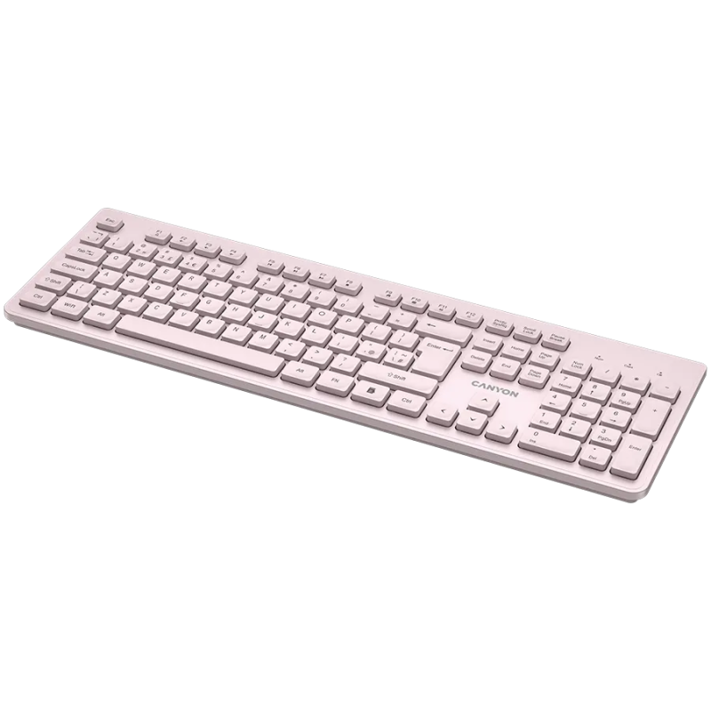 CANYON keyboard HKB-W01 UK/US AAA Wireless Beige - 1