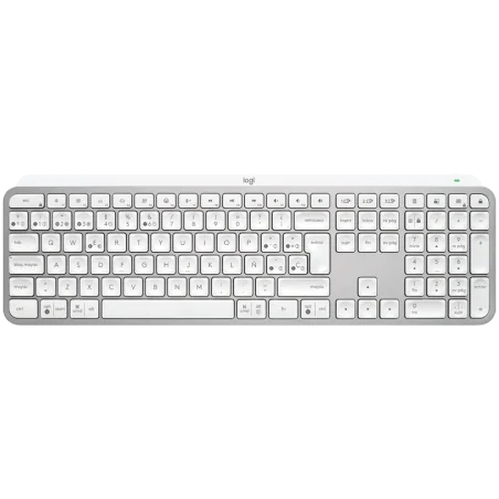 LOGITECH MX Keys S Bluetooth Illuminated Keyboard - PALE GREY - US INT'L - 1