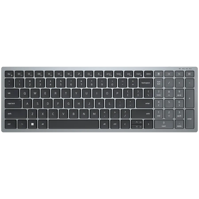 Dell KB740 Compact Multi-Device Wireless Keyboard US International (QWERTY) - 1