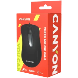 CANYON mouse CM-2 Wired Black - 3