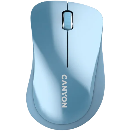 CANYON MW-11, 2.4 GHz Wireless mouse ,with 3 buttons, DPI 1200, Battery:AAA*2pcs ,Blue67*109*38mm 0.063kg - 1