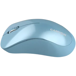 CANYON MW-11, 2.4 GHz Wireless mouse ,with 3 buttons, DPI 1200, Battery:AAA*2pcs ,Blue67*109*38mm 0.063kg - 2