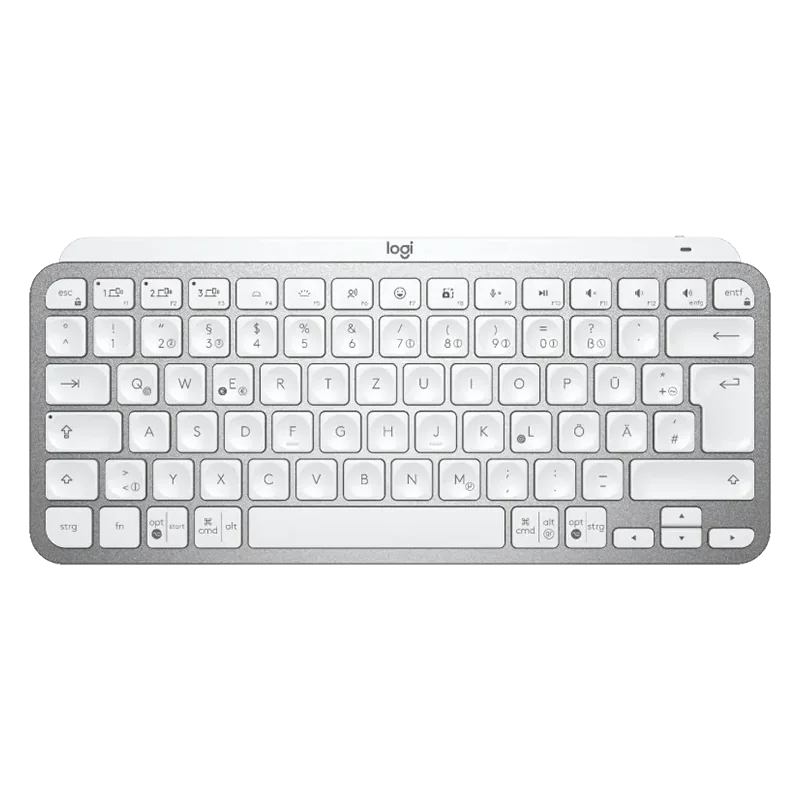 LOGITECH MX Keys Mini Bluetooth Illuminated Keyboard - PALE GREY - US INT'L - 1