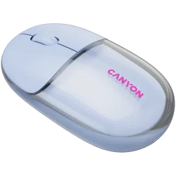 CANYON mouse OnClick 24 BT/ Wireless Transparent/Blue - 3