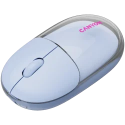 CANYON mouse OnClick 24 BT/ Wireless Transparent/Blue - 5