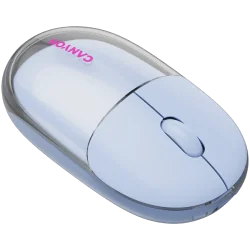 CANYON mouse OnClick 24 BT/ Wireless Transparent/Blue - 8