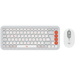 LOGITECH POP ICON COMBO - OFF WHITE - US INT'L - BT - INTNL-973 - 1