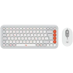 LOGITECH POP ICON COMBO - OFF WHITE - US INT'L - BT - INTNL-973 - 1