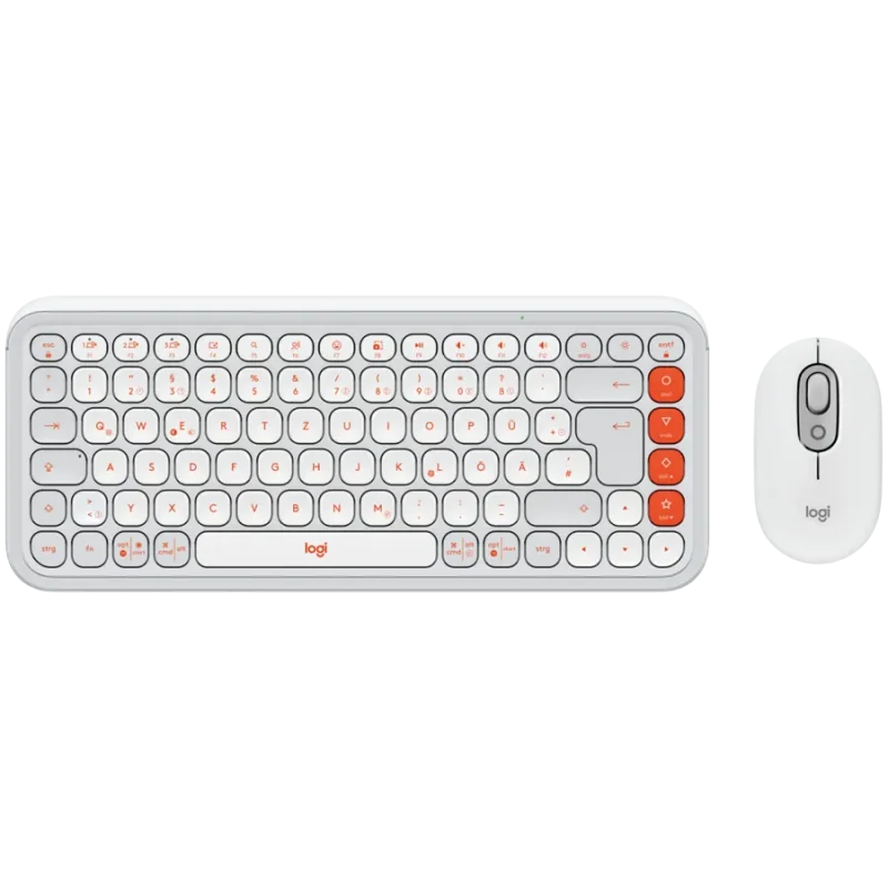 LOGITECH POP ICON COMBO - OFF WHITE - US INT'L - BT - INTNL-973 - 1