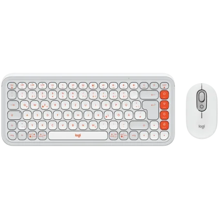 LOGITECH POP ICON COMBO - OFF WHITE - US INT'L - BT - INTNL-973 - 1