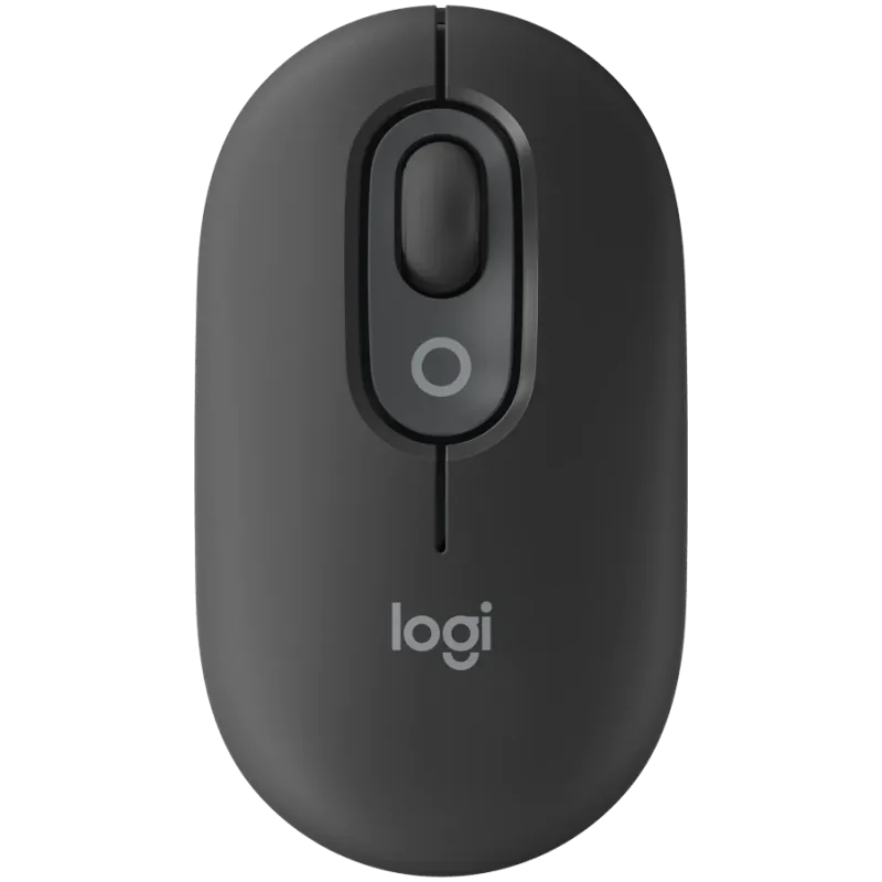 LOGITECH POP Mouse with emoji - GRAPHITE - BT - EMEA28i-935 - FY25,TERRA - 1