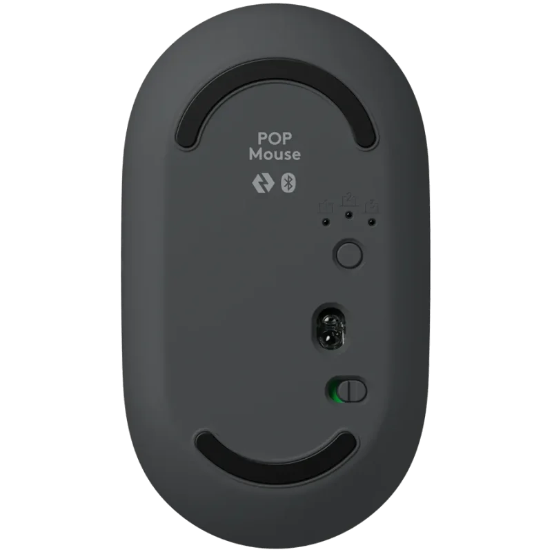 LOGITECH POP Mouse with emoji - GRAPHITE - BT - EMEA28i-935 - FY25,TERRA - 1