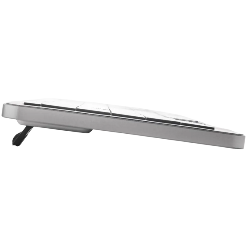 CLEVETURA CLVX 1 Touch-On-Keys AI Wireless Keyboard, ANSI US Windows Layout, Scissor Switches, Aluminum Chassis, Interactive RGB