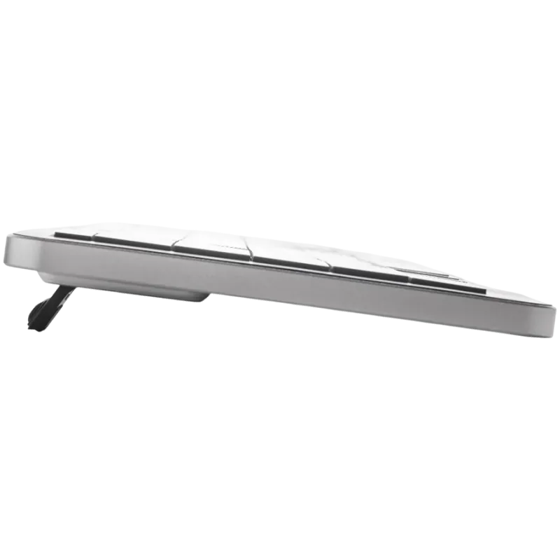 CLEVETURA CLVX 1 Touch-On-Keys AI Wireless Keyboard, ANSI US Windows Layout, Scissor Switches, Aluminum Chassis, Interactive RGB