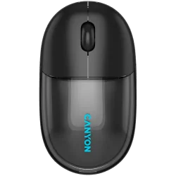 CANYON mouse OnClick 24 BT/ Wireless Transparent/Black - 1