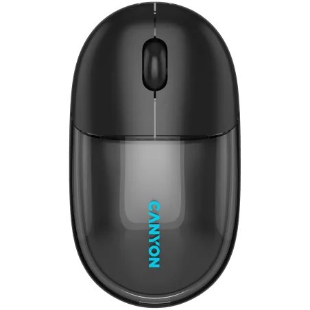 CANYON mouse OnClick 24 BT/ Wireless Transparent/Black - 1