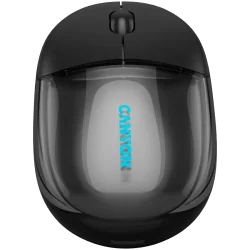 CANYON mouse OnClick 24 BT/ Wireless Transparent/Black - 2