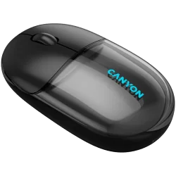 CANYON mouse OnClick 24 BT/ Wireless Transparent/Black - 3