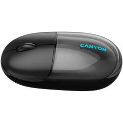 CANYON mouse OnClick 24 BT/ Wireless Transparent/Black - 4