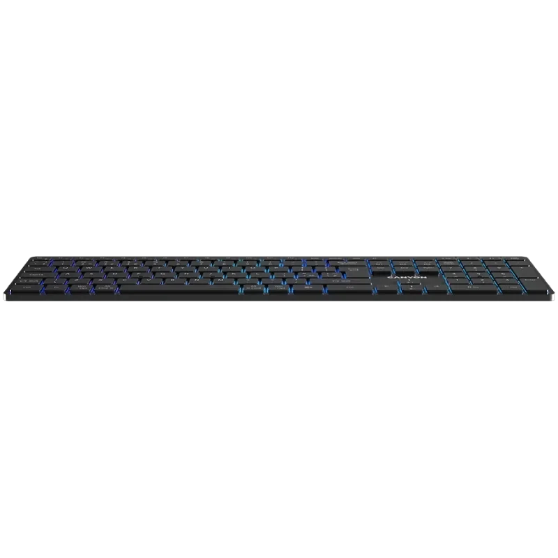 CANYON keyboard HKB-W11 UK/US RGB Dual Mode Wireless Black - 1