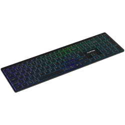 CANYON keyboard HKB-W11 UK/US RGB Dual Mode Wireless Black - 5