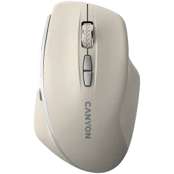 CANYON mouse MW-21 BlueLED 7buttons Wireless Cosmic Latte - 1