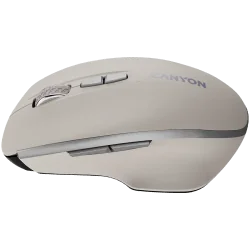 CANYON mouse MW-21 BlueLED 7buttons Wireless Cosmic Latte - 2