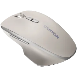 CANYON mouse MW-21 BlueLED 7buttons Wireless Cosmic Latte - 3