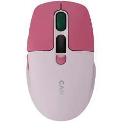 CANYON mouse MW-26 LCD Silent Dual Mode Wireless Pink - 1
