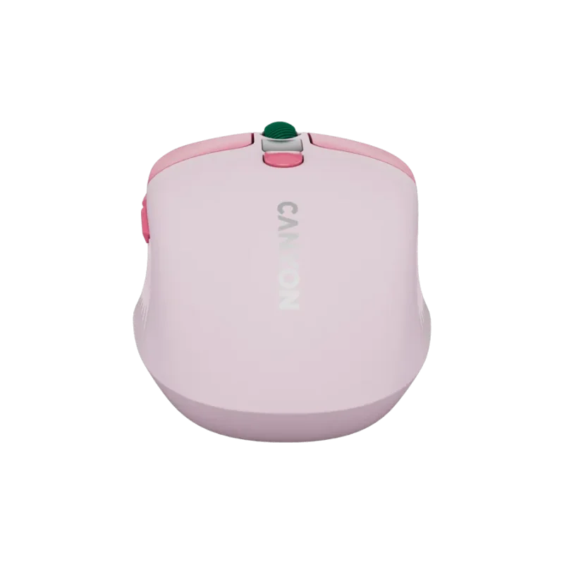 CANYON mouse MW-26 LCD Silent Dual Mode Wireless Pink - 1