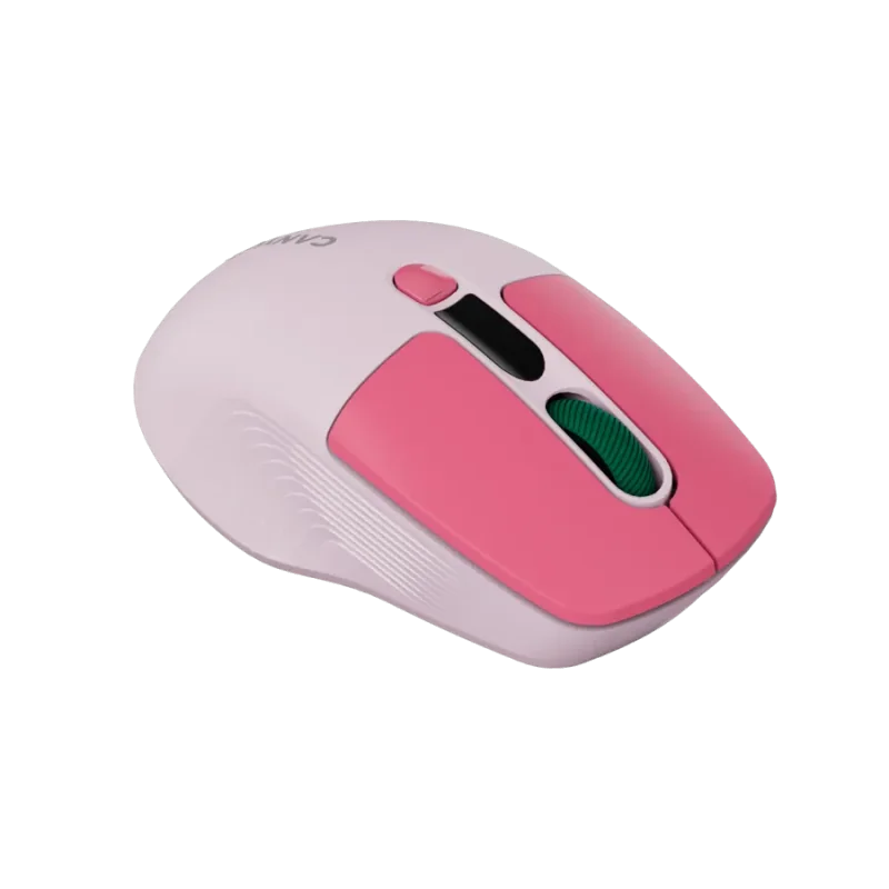 CANYON mouse MW-26 LCD Silent Dual Mode Wireless Pink - 1